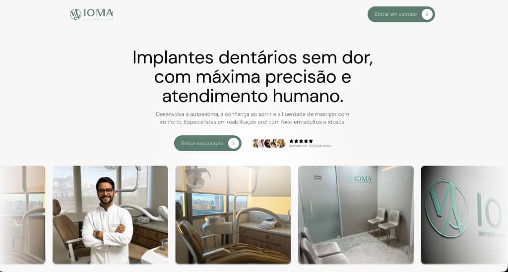 Ambiente da clínica